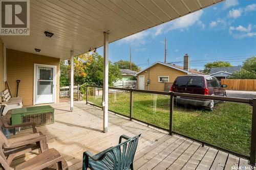 907 Pasqua Street, Regina, SK - Outdoor With Deck Patio Veranda With Exterior