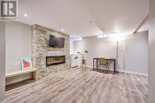 23 Omega Street, Markham, ON - Indoor With Fireplace