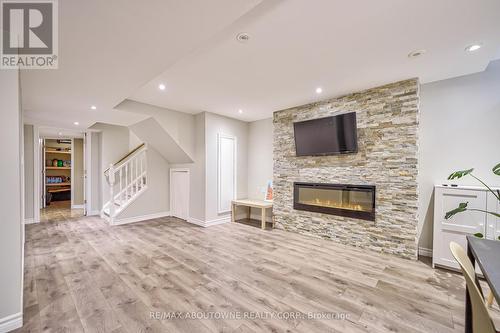 23 Omega Street, Markham, ON - Indoor Photo Showing Living Room With Fireplace