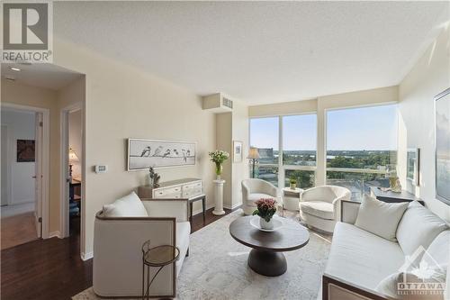 38 Metropole Private Unit#703, Ottawa, ON - Indoor Photo Showing Living Room