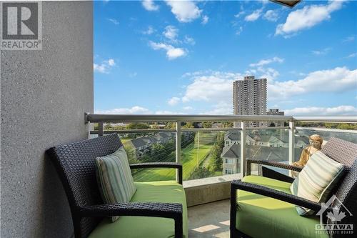 38 Metropole Private Unit#703, Ottawa, ON - Outdoor With Balcony With View