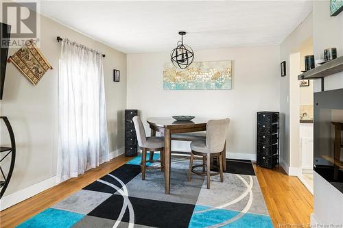 5482 Route 114, Hopewell Hill, NB - Indoor Photo Showing Dining Room With Fireplace