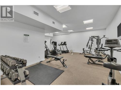 1495 Graham Street Unit# 409, Kelowna, BC - Indoor Photo Showing Gym Room