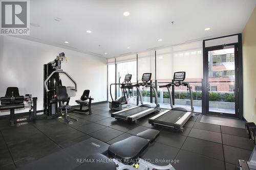 408 - 8 Dovercourt Road, Toronto, ON - Indoor Photo Showing Gym Room