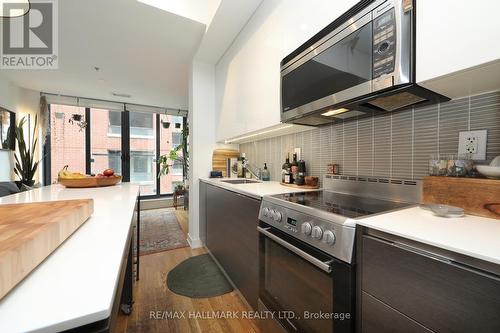 408 - 8 Dovercourt Road, Toronto, ON - Indoor Photo Showing Kitchen