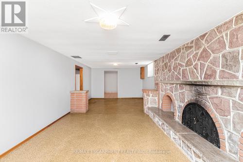 111 Nugent Drive, Hamilton, ON - Indoor Photo Showing Other Room With Fireplace