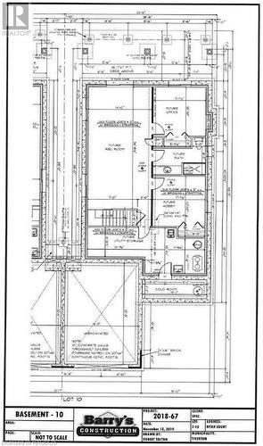 Finished Walkout Basement - 21 Nyah Court, Tiverton, ON - Other