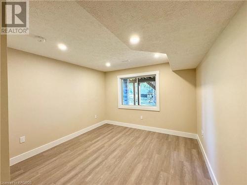 Bedroom 1 of 2 in the basement - 15 Nyah Court, Tiverton, ON - Indoor Photo Showing Other Room