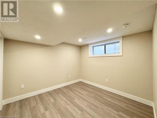 Bedroom 2 of 2 in the basement - 15 Nyah Court, Tiverton, ON - Indoor