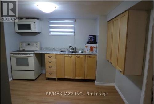 Lower - 41 Tulloch Drive, Ajax (South East), ON - Indoor Photo Showing Kitchen With Double Sink