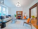 7 Playter Crescent, Toronto, ON  - Indoor Photo Showing Living Room With Fireplace 