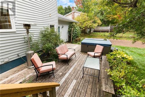 28 Cherry Court, Riverview, NB - Outdoor With Deck Patio Veranda With Exterior