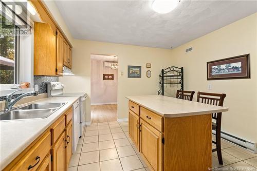 28 Cherry Court, Riverview, NB - Indoor Photo Showing Kitchen With Double Sink