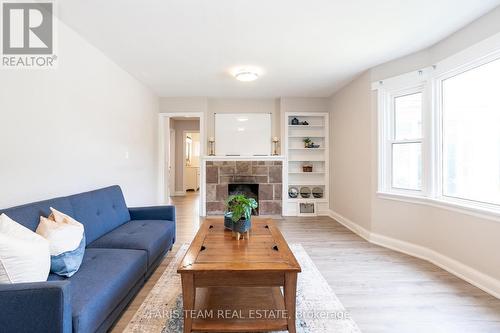 164 Eagle Street, Newmarket, ON - Indoor Photo Showing Living Room With Fireplace