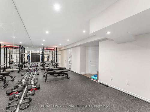 72 Mill River Dr, Vaughan, ON - Indoor Photo Showing Gym Room