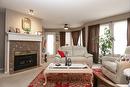 106-46000 First Avenue, Out Of Area, BC  - Indoor Photo Showing Living Room With Fireplace 