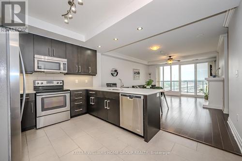 708 - 160 Macdonell Street, Guelph, ON - Indoor Photo Showing Kitchen