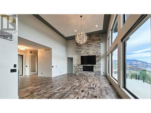 1851 Diamond View Drive, West Kelowna, BC - Indoor With Fireplace