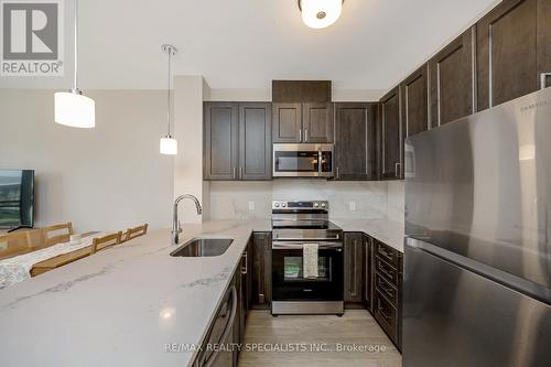 313 - 470 Gordon Krantz Avenue, Milton, ON - Indoor Photo Showing Kitchen With Upgraded Kitchen