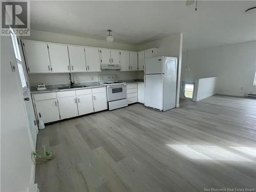 139-141 Paul Street, Rogersville, NB - Indoor Photo Showing Kitchen With Double Sink