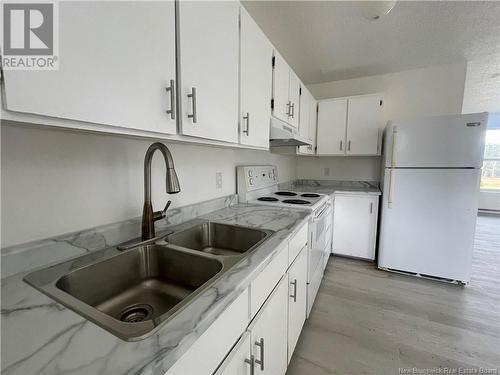 139-141 Paul Street, Rogersville, NB - Indoor Photo Showing Kitchen With Double Sink