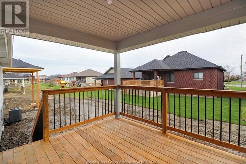 2566 Mayfair, Lasalle, ON - Outdoor With Deck Patio Veranda With Exterior