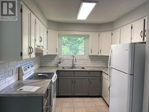 66 Second Street, Orillia, ON - Indoor Photo Showing Kitchen With Double Sink