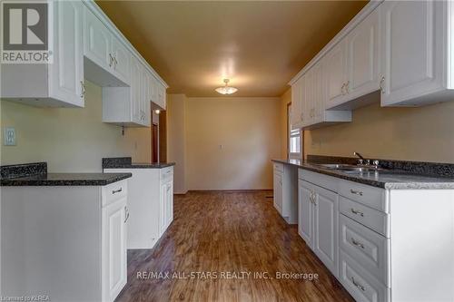 2143 Little Britain Road, Kawartha Lakes (Lindsay), ON - Indoor Photo Showing Kitchen With Double Sink