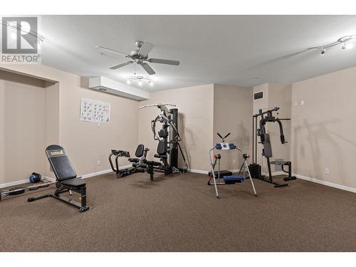 1905 Pandosy Street Unit# 101, Kelowna, BC - Indoor Photo Showing Gym Room