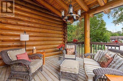 Primary suite - outdoor sitting area - 15 Goble Place, Saugeen Shores, ON - Outdoor With Deck Patio Veranda With Exterior