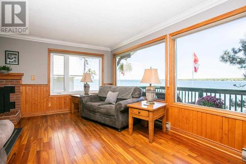 460 Red Pine Dr, Sault Ste. Marie, ON - Indoor Photo Showing Living Room With Fireplace