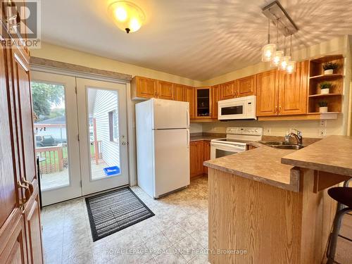 61 Wilkins Street, Quinte West, ON - Indoor Photo Showing Kitchen With Double Sink