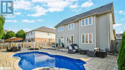 2187 Austin Court, Burlington, ON - Outdoor With In Ground Pool With Deck Patio Veranda With Exterior