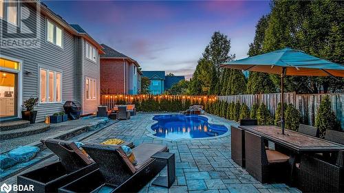 2187 Austin Court, Burlington, ON - Outdoor With In Ground Pool