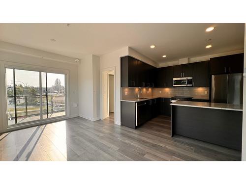 214 5504 Brydon Crescent, Langley, BC - Indoor Photo Showing Kitchen With Stainless Steel Kitchen With Upgraded Kitchen