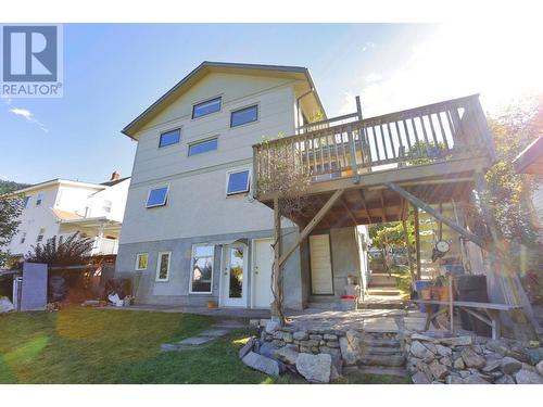 125 Chatham  Street, Nelson, BC - Outdoor With Deck Patio Veranda