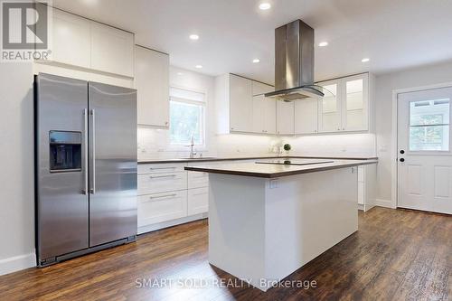 32 David Avenue, Hamilton, ON - Indoor Photo Showing Kitchen With Upgraded Kitchen