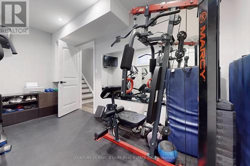 129 Exbury Road, Toronto, ON - Indoor Photo Showing Gym Room