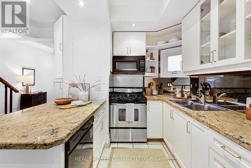 52 Eaton Avenue, Toronto, ON - Indoor Photo Showing Kitchen With Double Sink