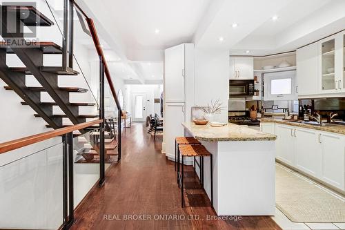 52 Eaton Avenue, Toronto, ON - Indoor Photo Showing Kitchen With Double Sink