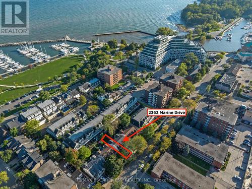 2362 Marine Drive, Oakville, ON - Outdoor With Body Of Water With View