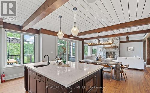 1078 Echo Hills Road, Lake Of Bays, ON - Indoor Photo Showing Kitchen With Upgraded Kitchen