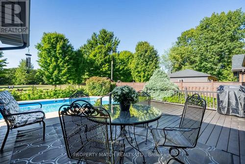 9838 Ellis Road, Hamilton Township, ON - Outdoor With In Ground Pool