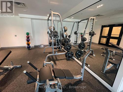 211 - 15 Wellington Street S, Kitchener, ON - Indoor Photo Showing Gym Room