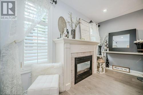 260 Chesley Street, Hamilton, ON - Indoor With Fireplace