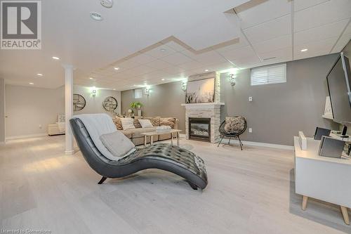 260 Chesley Street, Hamilton, ON - Indoor With Fireplace