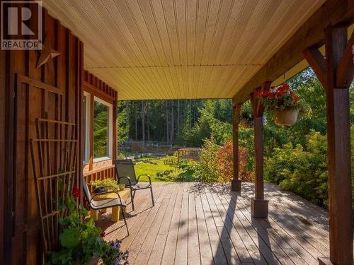 6268 Shelter Point Road, Texada Island, BC - Outdoor With Deck Patio Veranda With Exterior