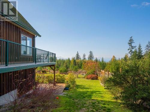 6268 Shelter Point Road, Texada Island, BC - Outdoor With Deck Patio Veranda