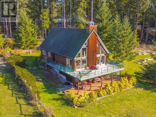 6268 Shelter Point Road, Texada Island, BC - Outdoor With Deck Patio Veranda