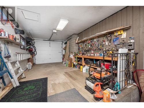 773 Heather Road, Lumby, BC - Indoor Photo Showing Garage